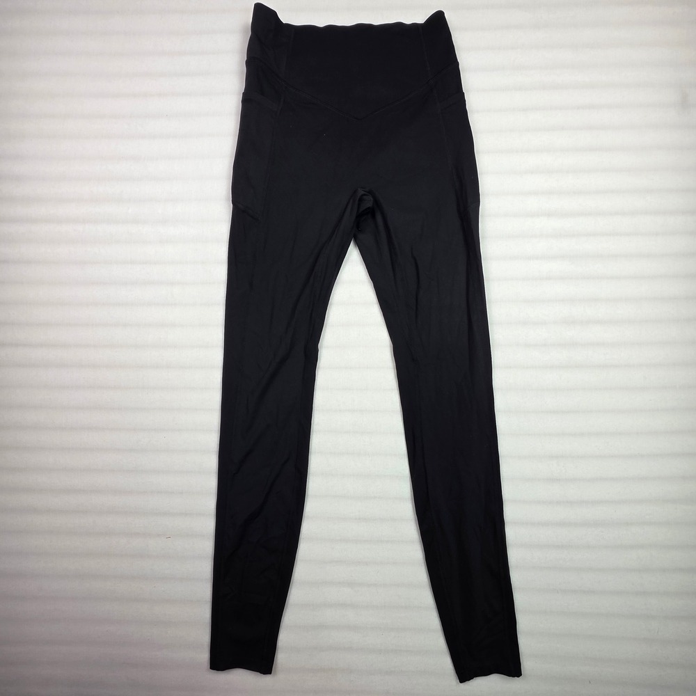 Halara Black High Waisted Scrunch Butt Leggings with Pockets Small